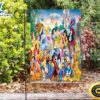Disney Characters Mickey Minnie Goofy Donald Pooh Lion King Princess 5 Double Sided Printing Garden Flag 3 Disney Characters Mickey Minnie Goofy Donald Pooh Lion King Princess 5 Double Sided Printing Garden Flag