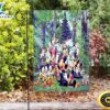 Disney Characters Mickey Minnie Goofy Donald Pooh Lion King Princess 7 Double Sided Printing Garden Flag