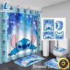 Disney Lilo & Stitch Waterproof Shower Curtain Bathroom Mat Rug Toilet Cover Mat 2 Disney Lilo Stitch Waterproof Shower Curtain Bathroom Mat Rug Toilet Cover Mat