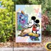 Disney Mickey Drawing Minnie Double Sided Printing Garden Flag 3 Disney Mickey Drawing Minnie Double Sided Printing Garden Flag