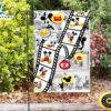 Disney Mickey Gray3 Double Sided Printing Garden Flag 3 Disney Mickey Gray3 Double Sided Printing Garden Flag