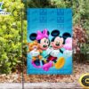 Disney Mickey Minnie Blue2 Double Sided Printing Garden Flag