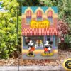 Disney Mickey Minnie Ice Cream1 Double Sided Printing Garden Flag