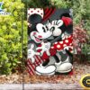 Disney Mickey Minnie Kissing3 Double Sided Printing Garden Flag