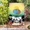 Disney Mickey Minnie Kissing5 Double Sided Printing Garden Flag
