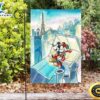 Disney Mickey Minnie Paris1 Double Sided Printing Garden Flag