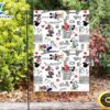 Disney Mickey Minnie Paris3 Double Sided Printing Garden Flag