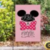 Disney Mickey Minnie Pink3 Double Sided Printing Garden Flag