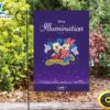 Disney Mickey Minnie Purple2 Double Sided Printing Garden Flag