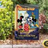 Disney Mickey Minnie Vacation Fun Double Sided Printing Garden Flag