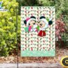 Disney Mickey Mouse Christmas Mickey And Minnie Green 2 Double Sided Printing Garden Flag