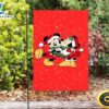 Disney Mickey Mouse Christmas Mickey And Minnie Red 1 Double Sided Printing Garden Flag