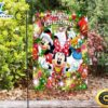 Disney Mickey Mouse Christmas Mickey Friends 11 Double Sided Printing Garden Flag