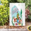 Disney Mickey Mouse Christmas Mickey Friends 5 Double Sided Printing Garden Flag