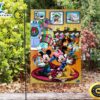 Disney Mickey Mouse Christmas Mickey Friends 8 Double Sided Printing Garden Flag