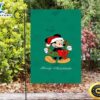 Disney Mickey Mouse Christmas Mickey Green 2 Double Sided Printing Garden Flag