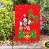 Disney Mickey Mouse Christmas Mickey Red 2 Double Sided Printing Garden Flag