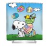 Easter Eggs Cartoon Shower Curtain