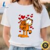 Garfield Hugging Pooky Valentines Day T Shirt t shirt