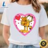 Garfield Hugging Pooky Valentines T-Shirt 3 Garfield Hugging Pooky Valentines T Shirt Tee