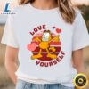Garfield Love Yourself Valentine T-Shirt 2 Garfield Love Yourself Valentine T Shirt Tee