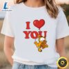 Garfield Valentine’s Day Garfield I Love You T Shirt Tshirt