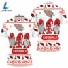 Gnomes Christmas Arizona Cardinals Polo Shirt