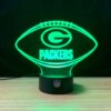 Green Bay Packers 3d Light Lamps 3 Green Bay Packers 3d Light Lamps