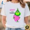 Grinch Be My Valentine Pink Heart Shirt Tee