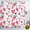 Happy Valentines Day Home Shower Set Bathroom Heart With Heart Home Bath Decors For Loving Couples 3 Happy Valentines Day Home Shower Set Bathroom Heart With Heart Home Bath Decors For Loving Couples
