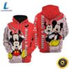 Happy Valentines Day Mouse Ears Couple Mickey And Minnie Hoodie 3D Printed