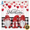 Happy Valentines Day Shower Curtains Gnome Valentine Bathroom Curtains Valentine Decoration 3 Happy Valentines Day Shower Curtains Gnome Valentine Bathroom Curtains Valentine Decoration