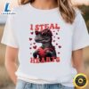 Heart Thief Dinosaur Valentine Day T-Shirt 3 Heart Thief Dinosaur Valentine Day T Shirt