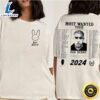 Hot New Bad Bunny Most Wanted Tour 2024 T Shirt