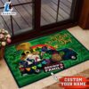 Houston Texans NFL Custom Doormat For The Celebration Of Saint Patricks Day