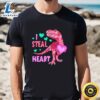I Steal Heart Dinosaur Heart Valentine T-Shirt 2 I Steal Heart Dinosaur Heart Valentine T Shirt