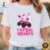 I Steal Hearts Dinosaur Valentines Day T-Shirt For Couple 3 I Steal Hearts Dinosaur Valentines Day T Shirt For Couple