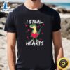 I Steal Hearts Valentines Day T-Rex T-Shirt 2 I Steal Hearts Valentines Day T Rex T Shirt