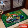 Indianapolis Colts NFL Custom Doormat For The Celebration Of Saint Patricks Day