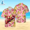 Iron Man Avengers With Floral Hawaiian Shirt Summer Gift