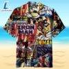 Iron Man Comic Striped Hawaiian Shirt 2 Iron Man Comic Striped Hawaiian Shirt