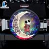 Jack Skellington Nightmare Before Christmas Love You To The Moon Galaxy Spare Tire Covers Gift For Campers
