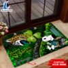 Jacksonville Jaguars NFL Custom Doormat The Celebration Of The Saint Patricks Day