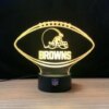 Led Lampe Cleveland Browns 3d Nfl