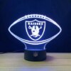 Led Lampe Las Vegas Raiders 3d Nfl