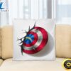 Los Angeles Chargers NFL Football Captain America's Shield Marvel Avengers Square Pillow 3 Los Angeles Chargers NFL Football Captain Americas Shield Marvel Avengers Square Pillow