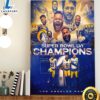 Los Angeles Rams Super Bowl Lvi Champions Poster Canvas 2 Los Angeles Rams Super Bowl Lvi Champions Poster Canvas