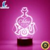 Love Heart Night Light Personalized Free Led Night Lamp