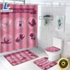 Love Letter Gift Bathroom Shower Curtain Valentines Day Elements Gift 2 Love Letter Gift Bathroom Shower Curtain Valentines Day Elements Gift