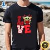 Love Baby Yoda Star Wars Heart Valentine Day Shirt 2 Love Baby Yoda Star Wars Heart Valentine Day Shirt t shirt